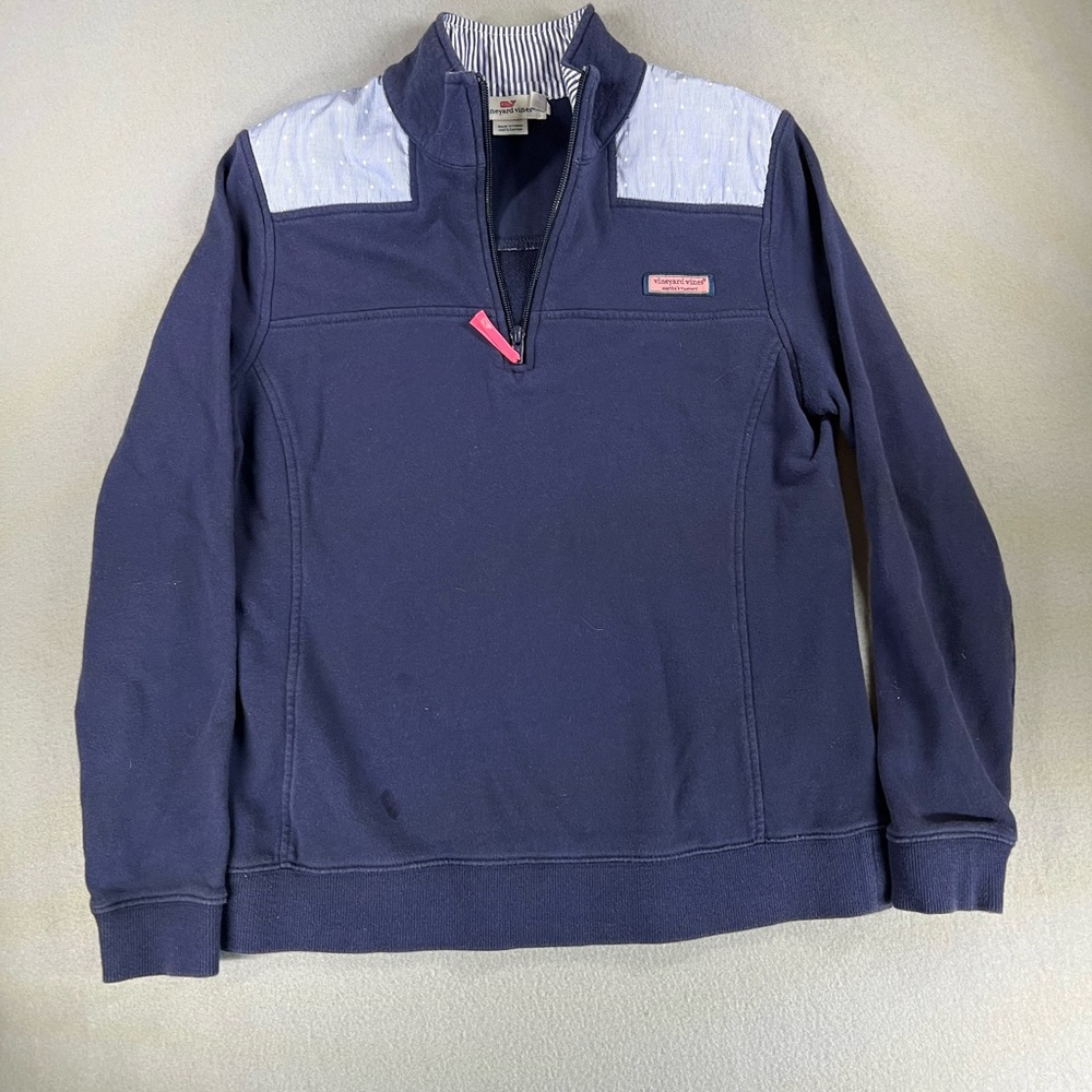 Vine Yard Vines Martha Vineyard 1/2 Zip  Sweatshirt Women's Small.
